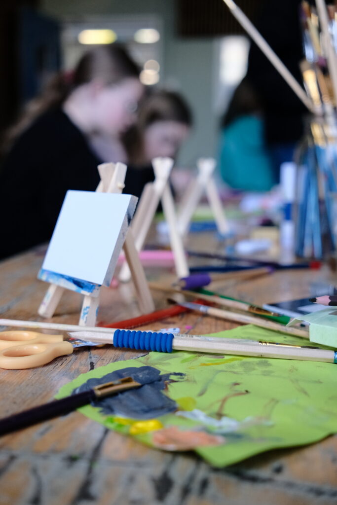 Makersmarkt creatieve workshops - schilderen