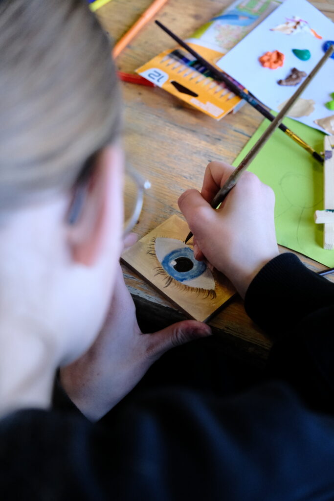 Makersmarkt mini schilderij - creatieve workshops