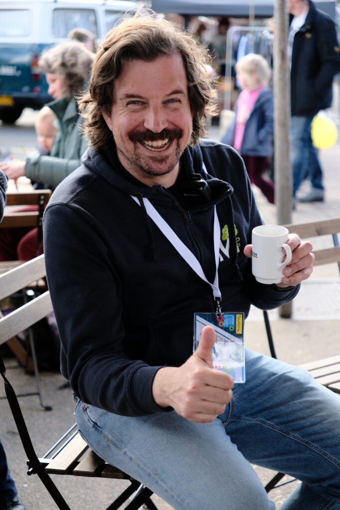 Harm Jan, even een korte pauze.. Makersmarkt