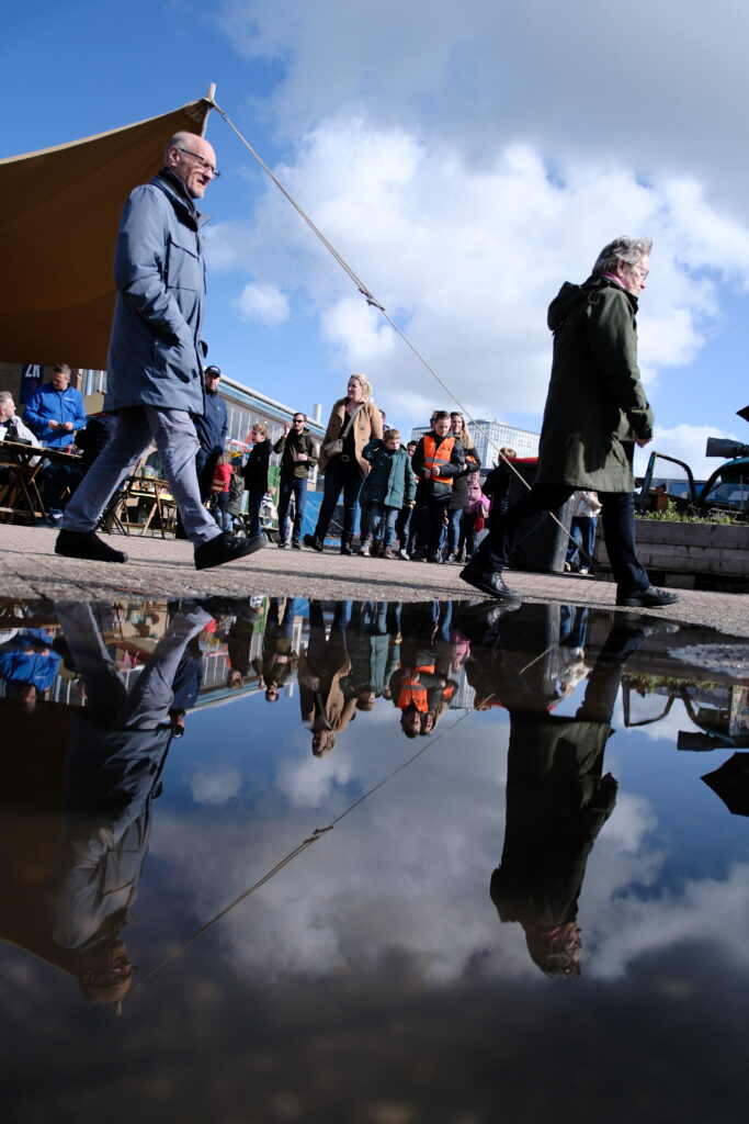 Makersfestival het was droog met af en toe een zonnetje